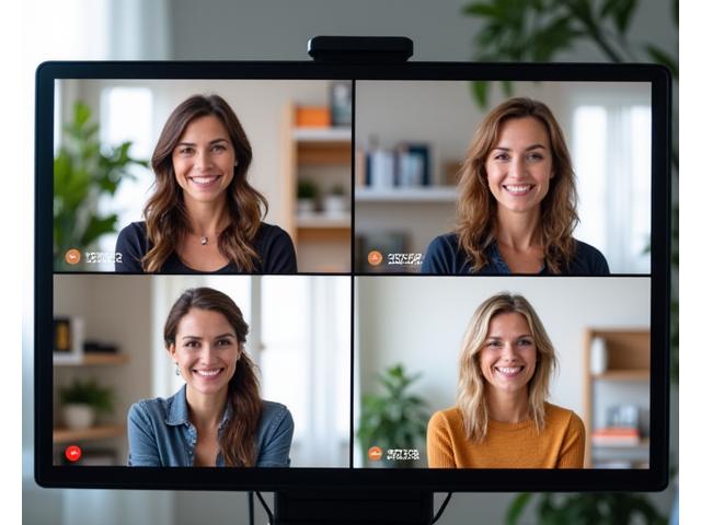 A diverse group of Austin-based wellness experts (nutritionist, personal trainer, mindfulness coach) engaged in an online Q&A session, looking approachable and knowledgeable.