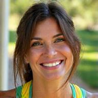 Jennifer L., a vibrant woman in her early 40s, smiling authentically.